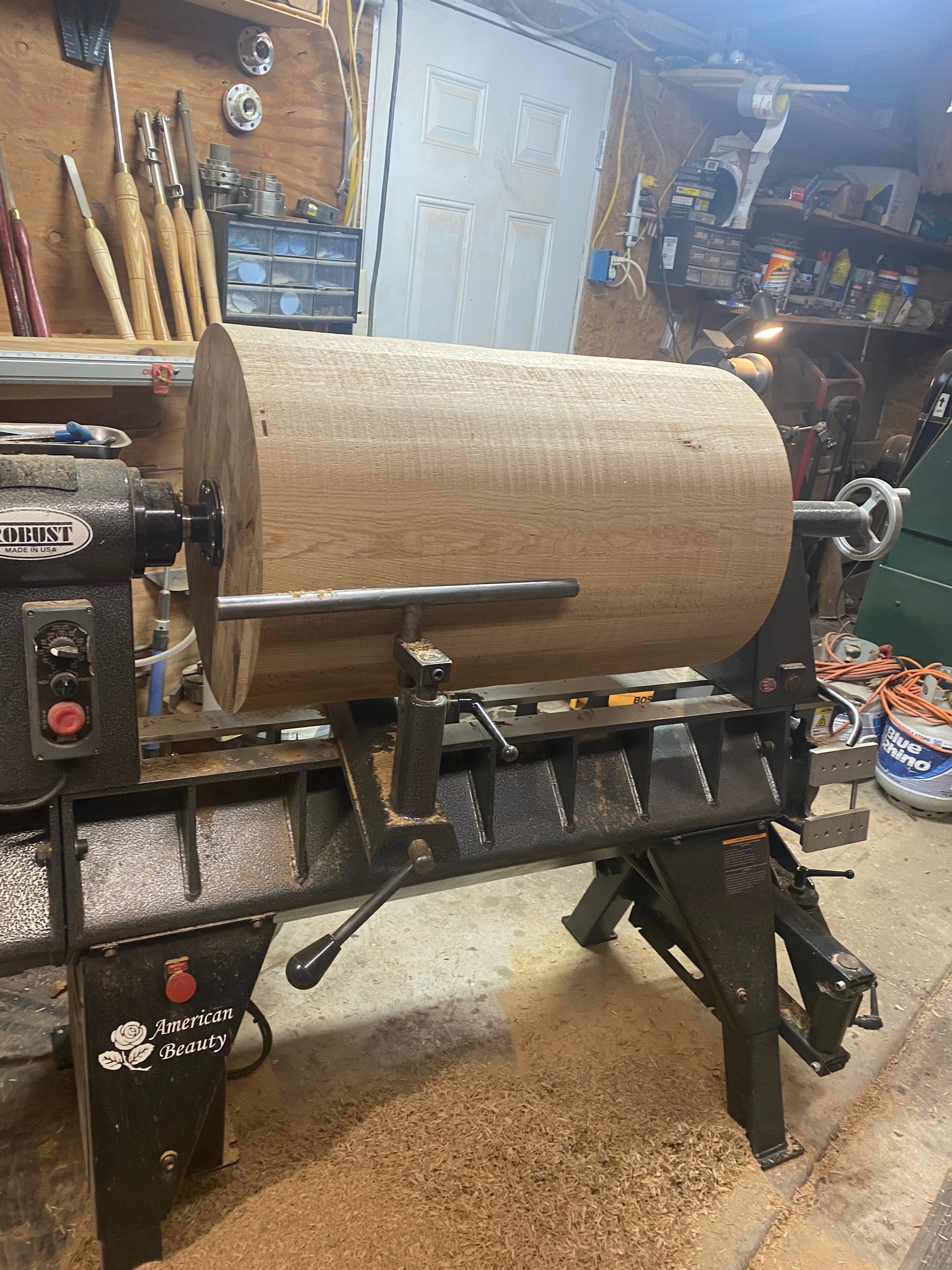 Turning in progress.