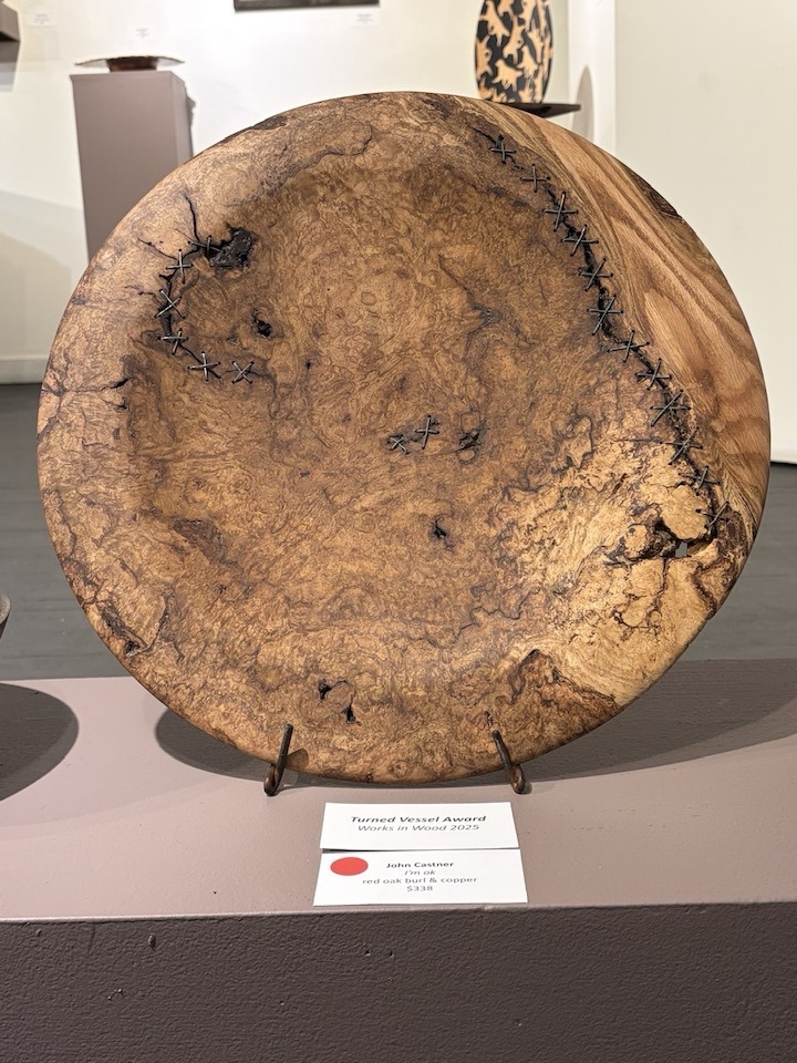 Hollow-form turned vessel.